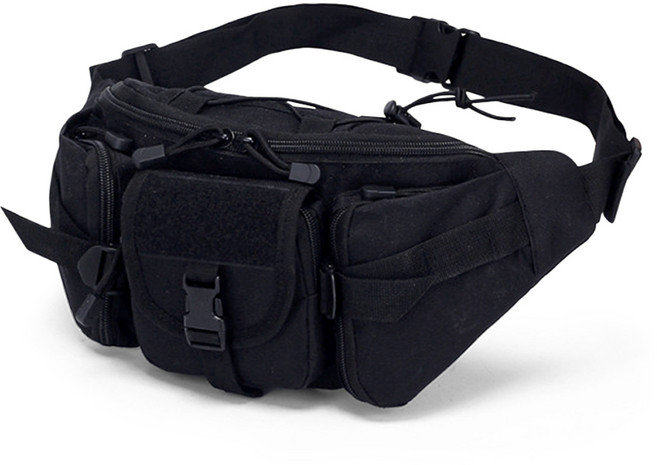 애드에딧 캐네스 힙색, 블랙, 1개