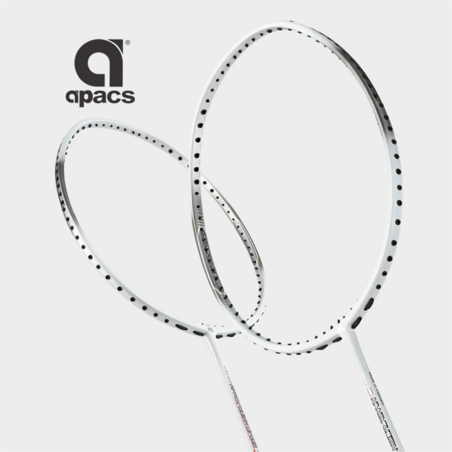 아펙스 나노퓨전스피드 725 배드민턴라켓 입문용 배드민턴채 4u, BG80(27 상급자추천), 1개, 실버