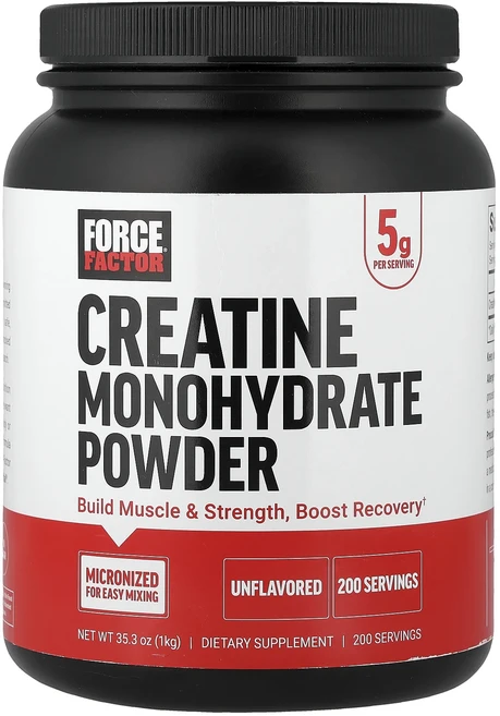 몸관리하세요 겨울입니다 Force Factor 크레아틴 일수화물 파우더 무맛 1kg(35.3oz) 특별관리진행, ForceFactor크레아틴일수화물파우더무맛1kg353, 1kg, 1개 - 쿠팡