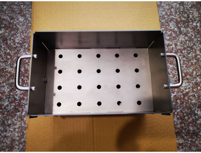 純鈦 鈦合金 露營 單人 柴火 燒烤爐 卡片式, 1個