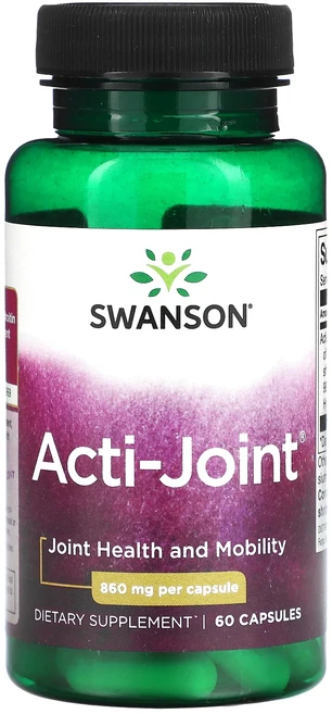 몸관리하세요 겨울입니다 Swanson Acti-Joint 860mg 캡슐 60정 특별관리진행, SwansonActiJoint860mg캡슐60정, 1개 - 쿠팡