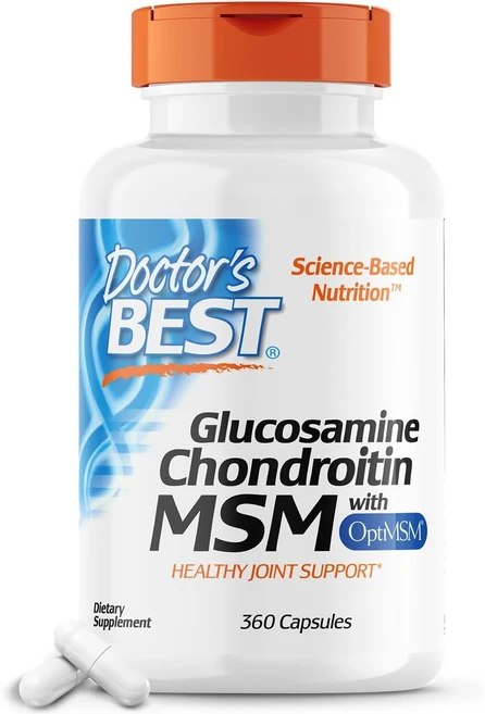 닥터베스트 클루코사민 콘드로이틴 Doctor's Best MSM 360캡슐, 360정, 2개 - 쿠팡