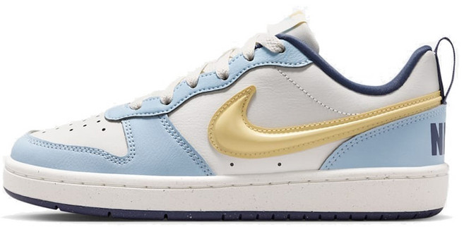NIKE 女 COURT BOROUGH LOW (GS) 休閒鞋
