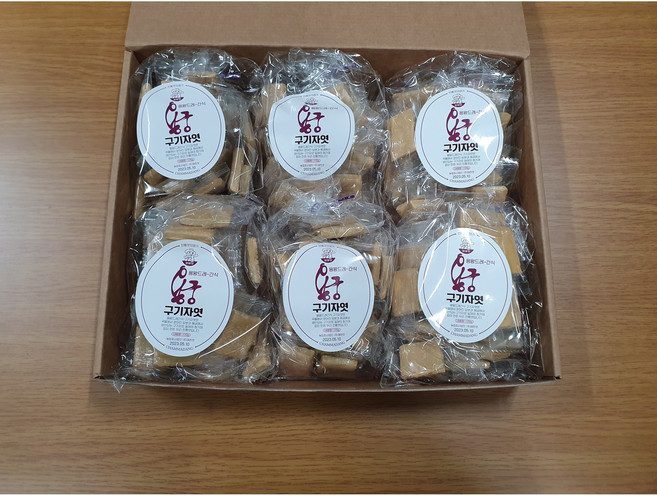 예천 용궁 호박조청 한입 미니 구기자엿 170g 6봉세트, 6개