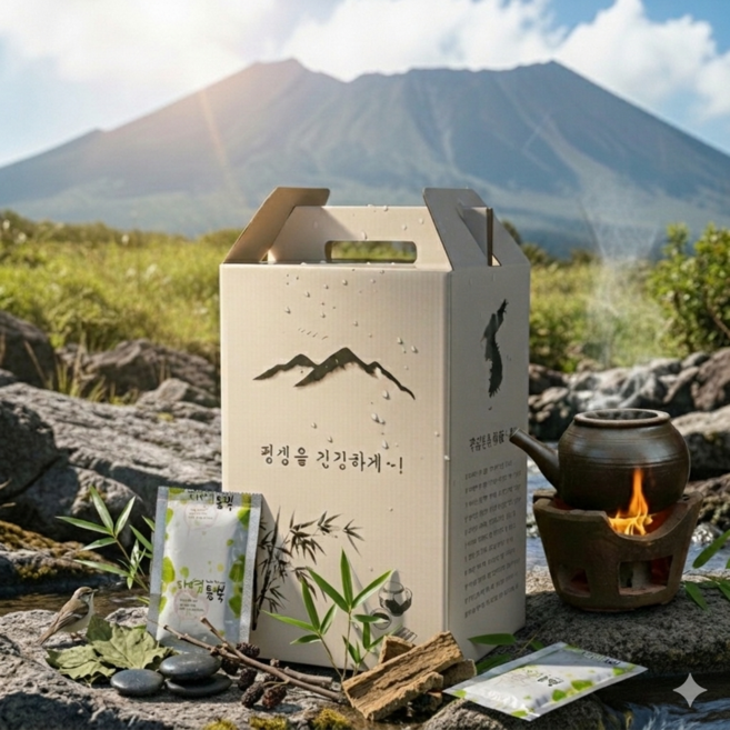 뽕두조릿대즙 차 제주조릿대 국내산 뽕잎&나무 두충 전통방식추출 부모님 혈압 혈관 당 관리 선물, 60개, 100ml