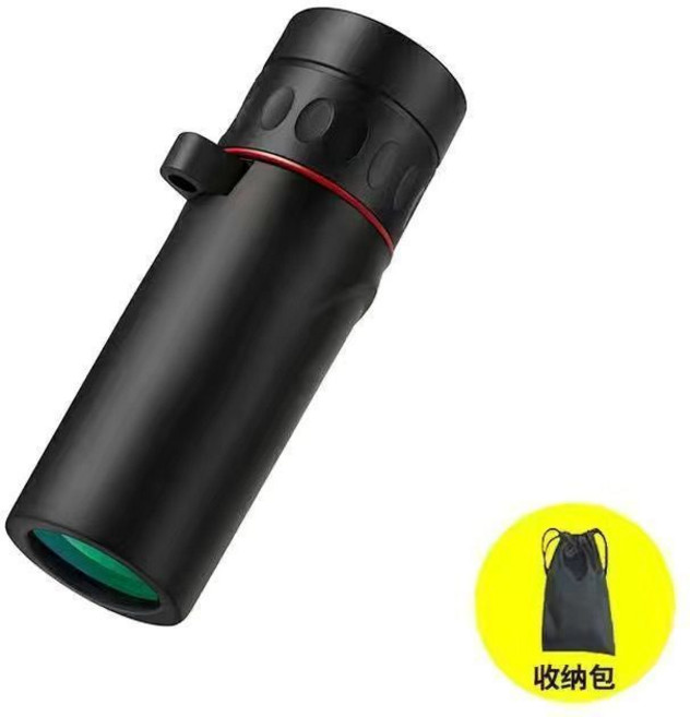 望遠鏡 高倍變焦 手機拍照 單筒鏡頭 10000米觀測 附手機夾收納包, 500米,低倍*普通