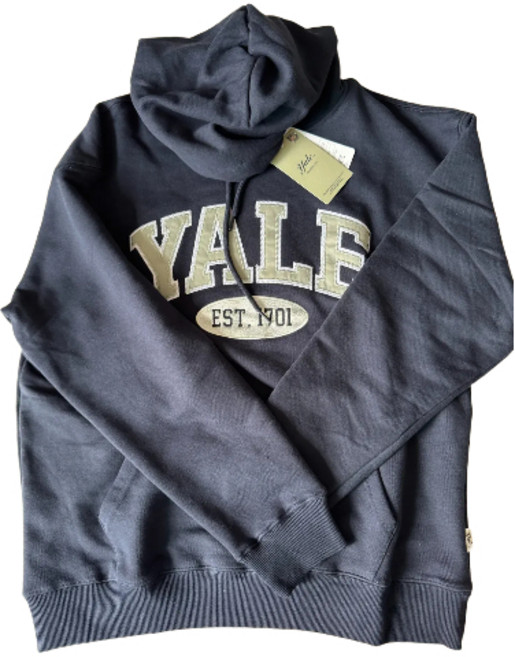 [국내매장] 예일 후드티 투톤아치 네이비 M