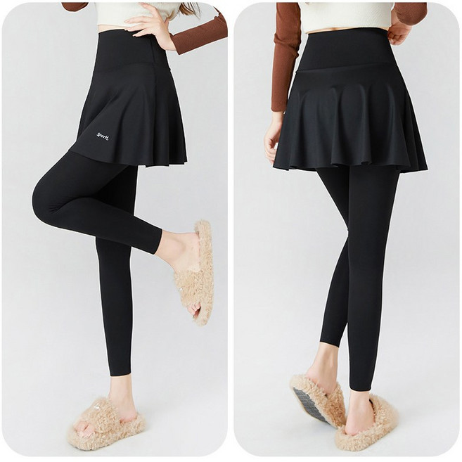 시즌특가 제이엔무역 데일리 요가 헬스 스포츠 다용도 하이웨스트 9부치마레깅스