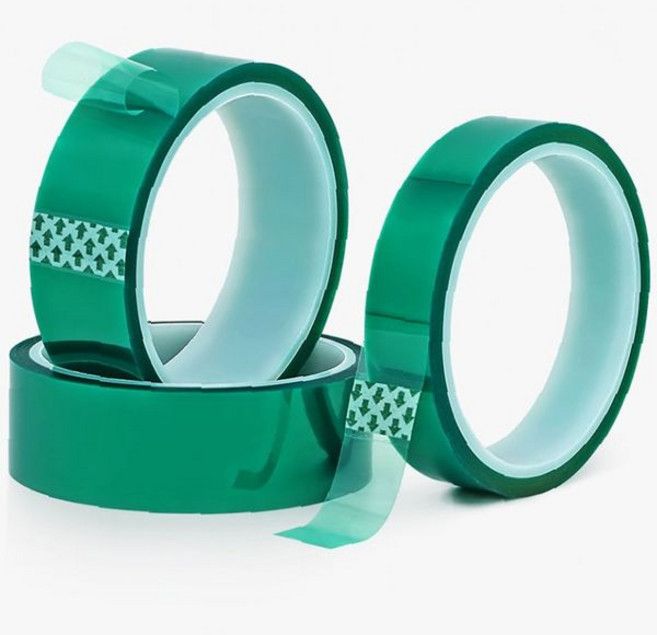 내열 접착 테이프 50mmX33m 도장 페인트 작업용 고온 마스킹 보호 테이프, 1개, 50mm