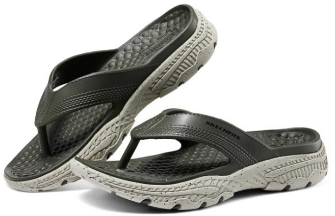 #해피데이#스케쳐스 여름 남성용 메모폼깔창 초경량 조리 비치샌들