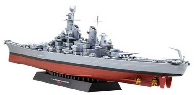 MENG 프라모델 USS Missouri BB-63 1/700 PS-004, 미주리 전함 + 도구 세트, 1개