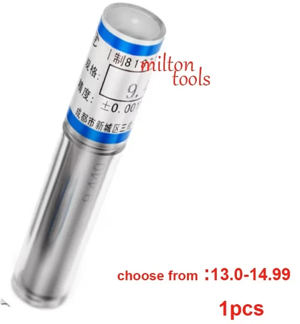 원통형 핀 게이지 부드러운 플러그 게이지 홀 홀더 스텝 핀 핸들 0.1-0.49mm 0.5-5.99mm 6-9.99mm 20.0mm 1 개, [04] 13.0-14.99   1pcs, 1개
