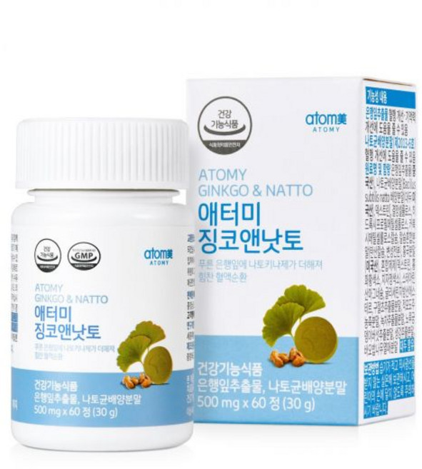 애터미 징코앤낫토 (60정 2개월분), 1