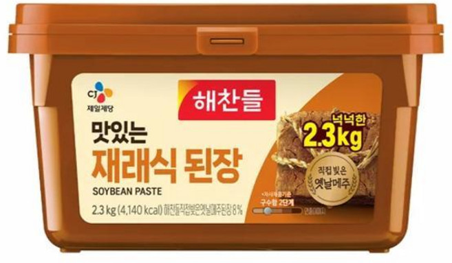 CJ 해찬들 맛있는 재래식된장, 2.3kg, 44개