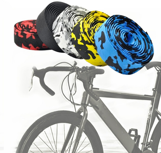 이티피 고급형 오버그립 자전거 핸들바 테이프 미끄럼방지 땀흡수 그립테이프 라켓 철봉 덤벨 테이핑, 1개, 검정