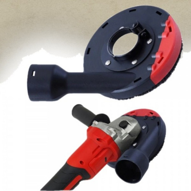 진공청소기연결 앵글 그라인더 집진커버 먼지흡입기, 1개