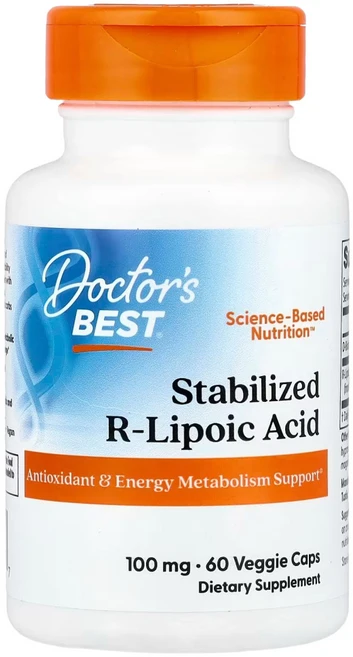 닥터스베스트 안정화된 알파리포산 100mg 60캡슐 Doctor's Best, 1개, 60회분 - 쿠팡