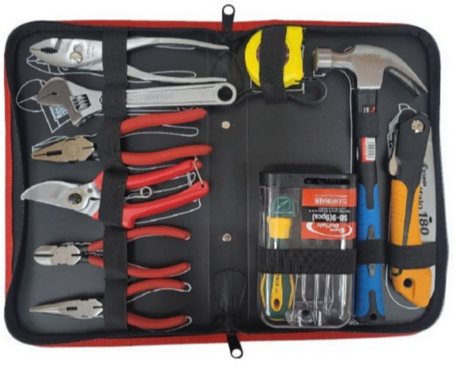 세신버팔로 가정용 공구 19종 세트 C1000025, 19pcs, 1개