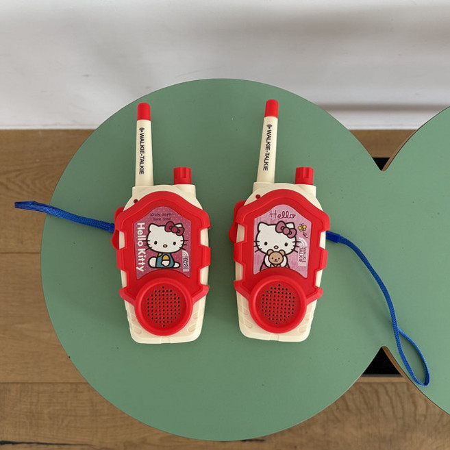 헬로키티 2개1세트무전기 장난감 키티 무전기set, 1개