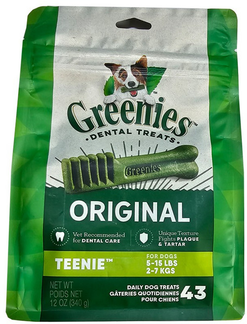 그리니즈 강아지 덴탈껌, 티니, 340g, 2개