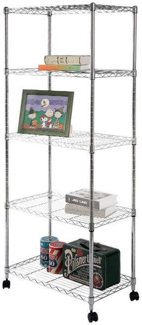 리빙코아 메탈 철제 다용도 선반 모음, 5단