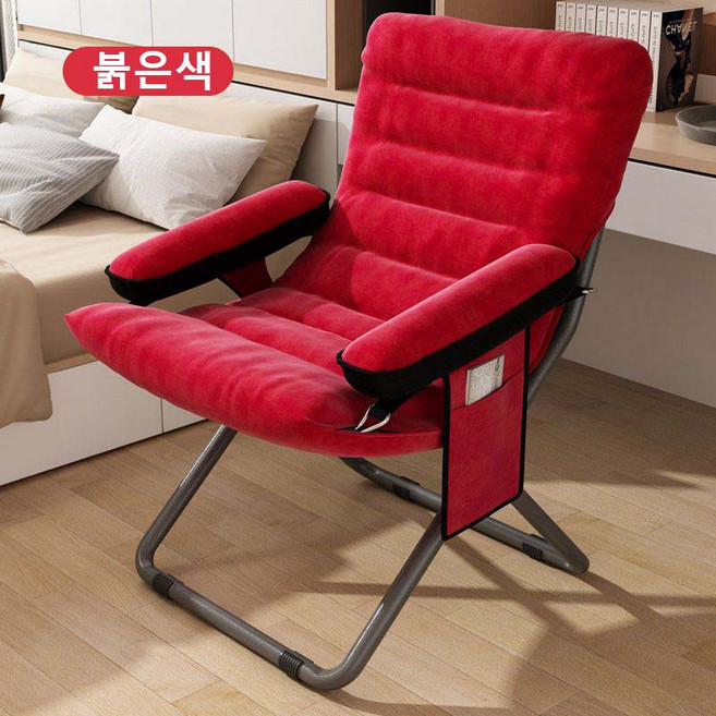 릴렉스 밀란쇼파 1인용쇼파 수유의자 편안한 푹신한 안락의자, 1개, 레드