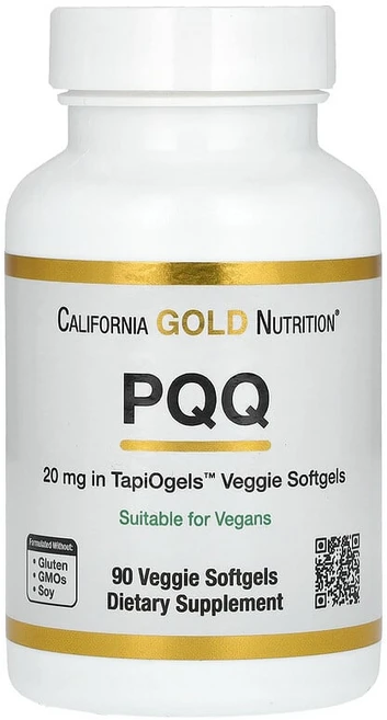 캘리포니아 골드 뉴트리션 CGN PQQ 20mg 90정, 90 카운트, 1통 - 쿠팡