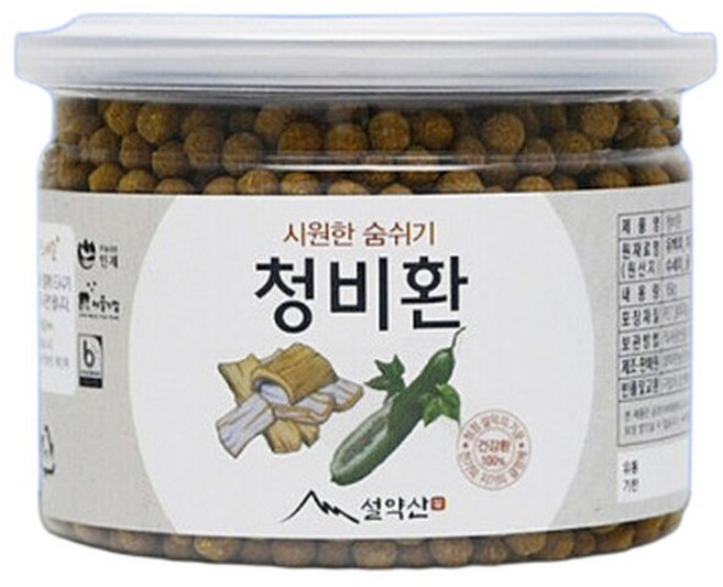 설약산 청비환, 1개, 160g