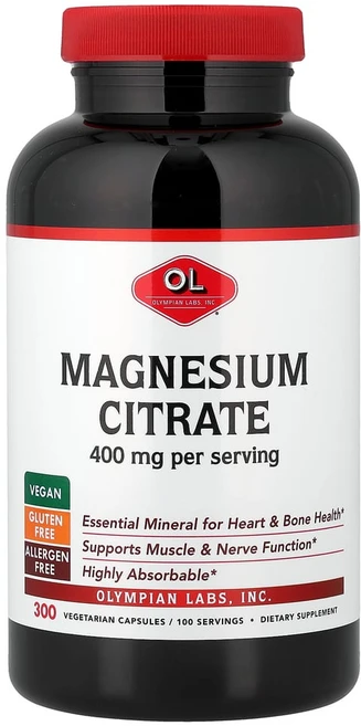 올림피안랩스 마그네슘 시트레이트 133mg 300정 Magnesium, 상세페이지 참조 - 쿠팡
