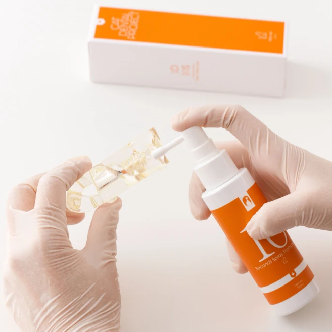 캣디피 고양이 뿌리는 치약 스프레이 CATDP 텐스치약 치석제거제 고양이 치석 연화제, 1개, 100ml - 쿠팡