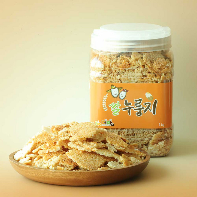 봄나래 국내산 끓여먹는 쌀누룽지, 2개, 1kg