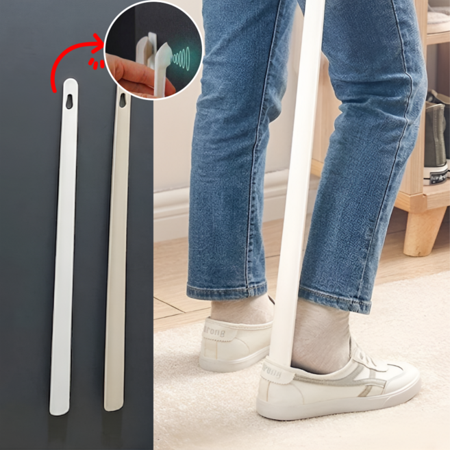 르브아 바로톡 자석 구두주걱 긴 구둣주걱, 화이트, 1개