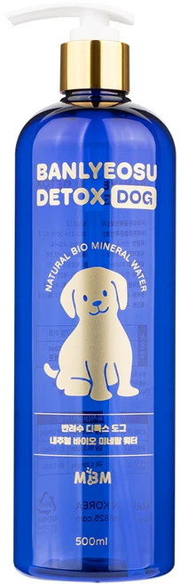 강아지 액상형 미네랄영양제 원액 500ml 장 관절 모질 소화 면역력 유산균, 1개 - 쿠팡