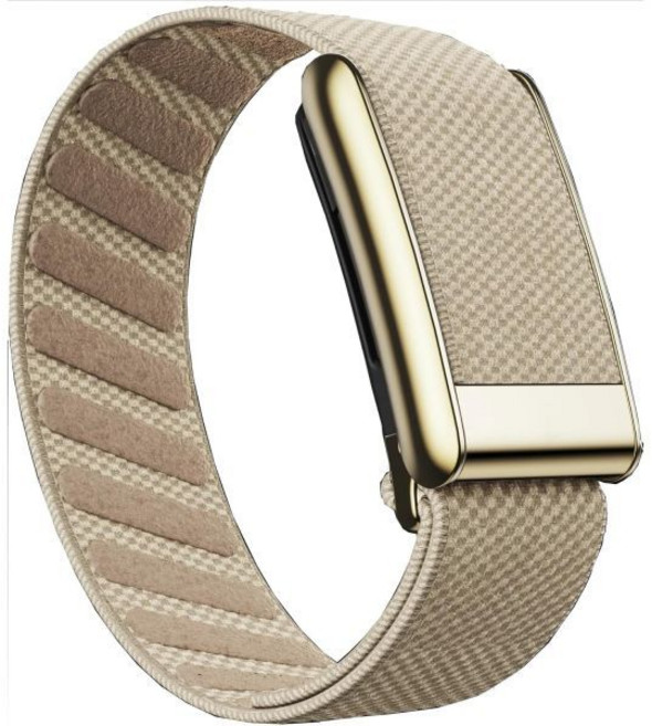 WHOOP 5.0 One Peak Life와 호환되는 초소프트 스트레치 나일론 스포츠 밴드 남녀용 조절 가능 통기성 땀 흡수 교체용 손목 4세대용은 아님, Dune With Gold, 5.0 bands