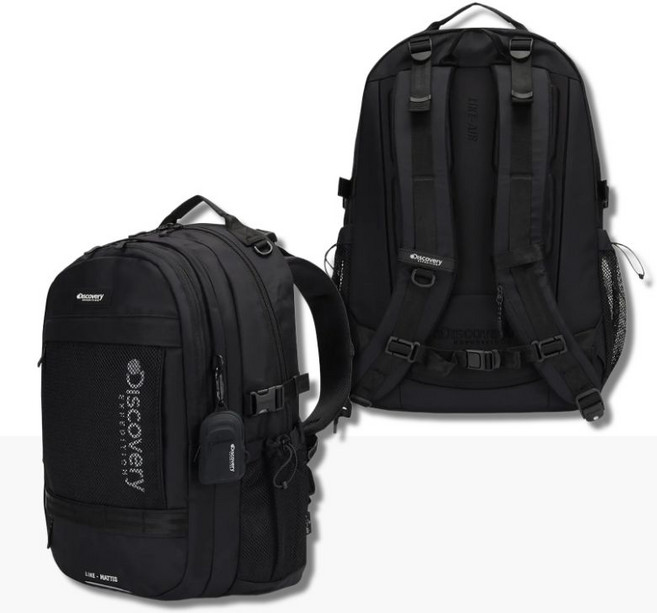 [백화점정품] 디스커버리 백팩 학생 가방 에어 매티스 책가방 배낭 등산 여행