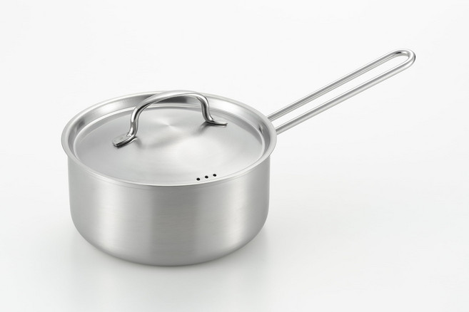 요시카와 스테인리스 한손 냄비 18cm 2.8L IH 대응
