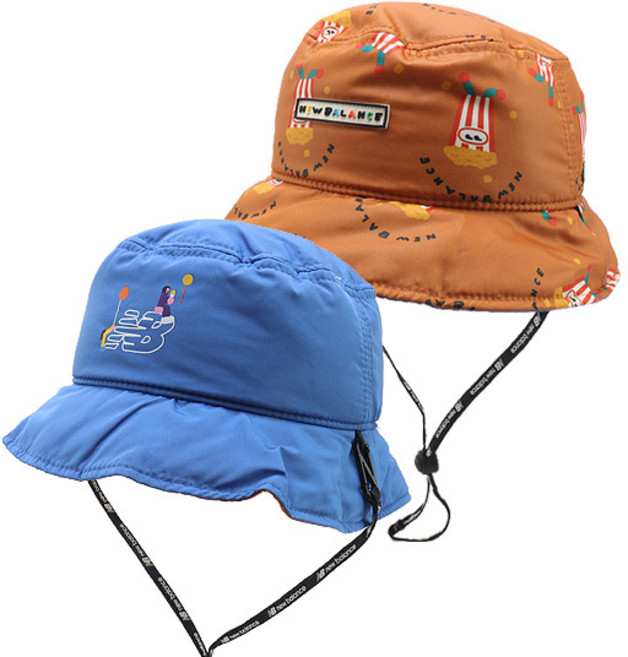 뉴발란스 키즈 NB x KDY 리버서블 버킷햇 NK8BCF204U
