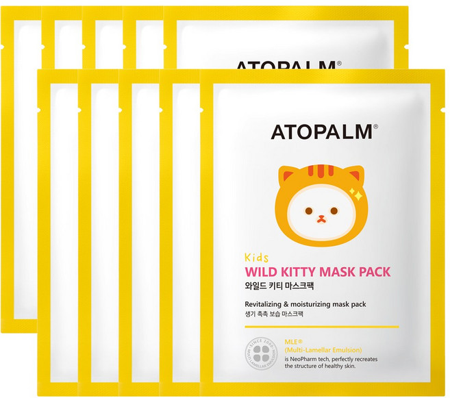 아토팜 와일드 키티 마스크팩 15g, 1개입, 10개