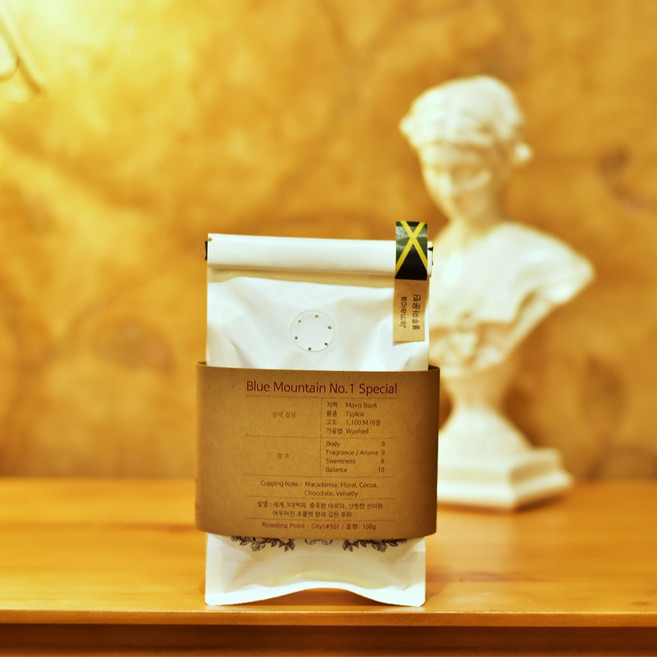 자메이카 블루마운틴 100% 싱글오리진 원두 커피 (세계 3대커피), 500g, 핸드드립, 1개