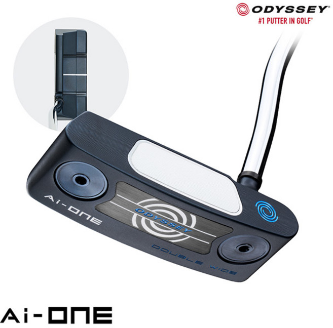 오딧세이 Ai-ONE 퍼터 더블 와이드 DB, DW DB PSTL 33, S, 3도