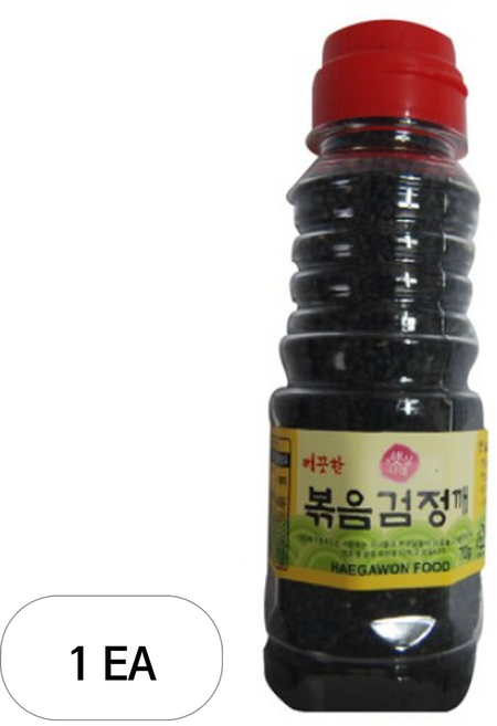 햇살나래 볶음 검정깨, 70g, 1개