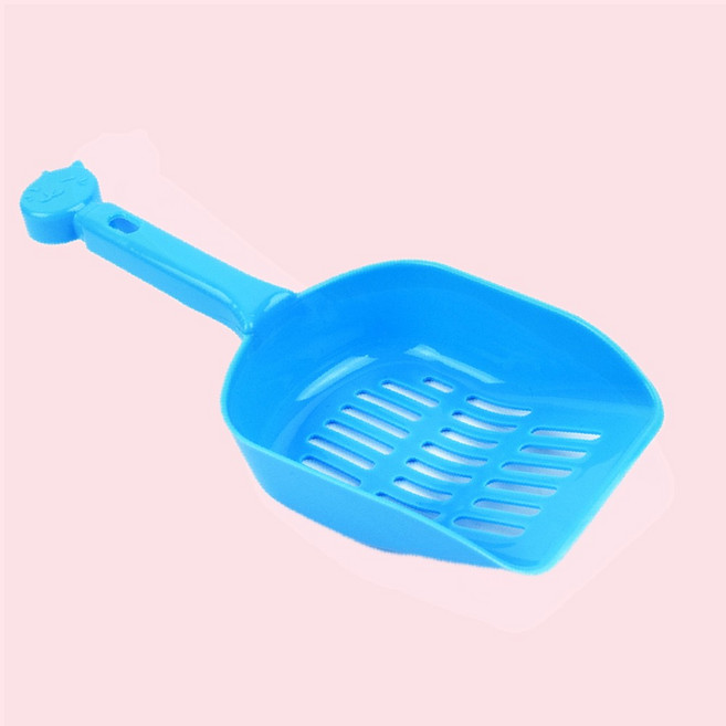 촘촘한 구멍 고양이 배변삽 튼튼한 플라스틱 모래 스쿱 색상랜덤 강템