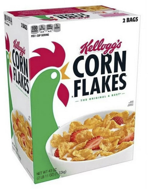 켈로그 Corn Flakes The Original 2개입, 1.22kg, 1개