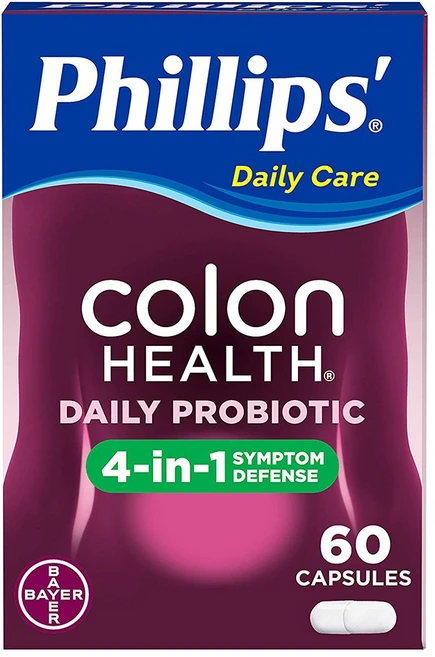 필립스콜론헬스 데일리 프로바이오틱 4-인-1 60정, 1개 - 쿠팡
