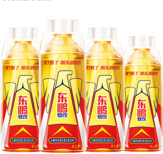 비타민 에너지 드링크, 4개입, 500ml