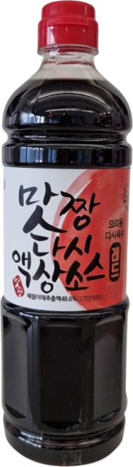 맛짱 다시액상소스 만능소스 요리소스 (레드) 490ml, 1개