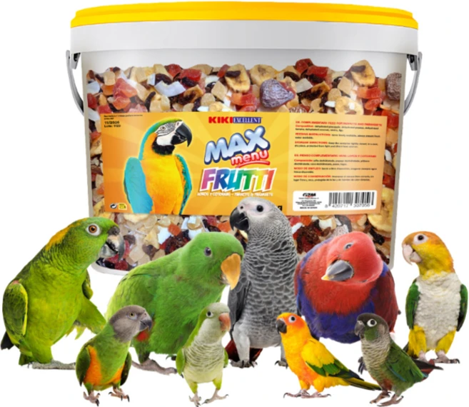 키키 맥스 후르츠 앵무새 간식 과일 젤리 코뉴어 퀘이커 회색 뉴기니아 아마존 카이큐, 1개, 500g - 쿠팡