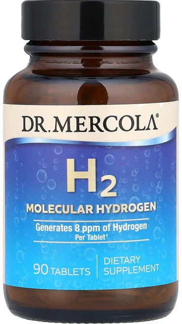 닥터 머콜라 Dr. Mercola H2 수소 분자 90정1정당 80mg138522원산지:기타, 1개 - 쿠팡