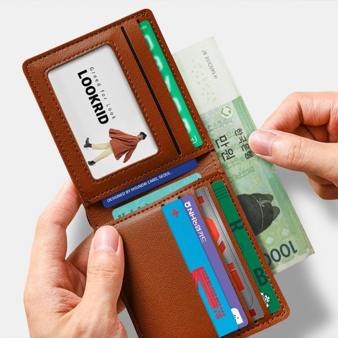 루끄리드 슬림 데일리 소프트 카드지갑