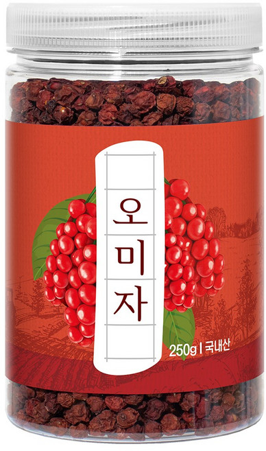 두손애약초 오미자 문경, 250g, 1개